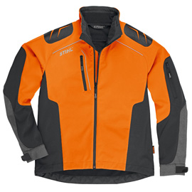 ADVANCE X-SHELL jakke, dame, orange/sort