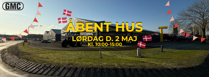 Kom til Åbent Hus hos Glamsbjerg Maskincenter