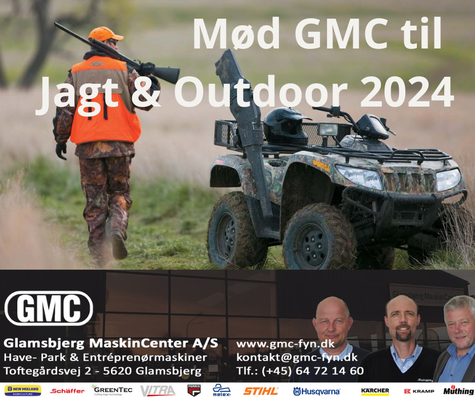 Glæd dig til “Jagt & Outdoor” 2024 med Glamsbjerg Maskincenter