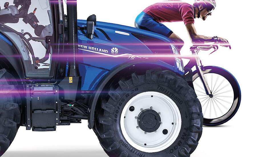 NYHED: New Holland-traktor bærer førertrøjen i Giro d’Italia