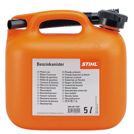 Benzindunk, orange, 5 l