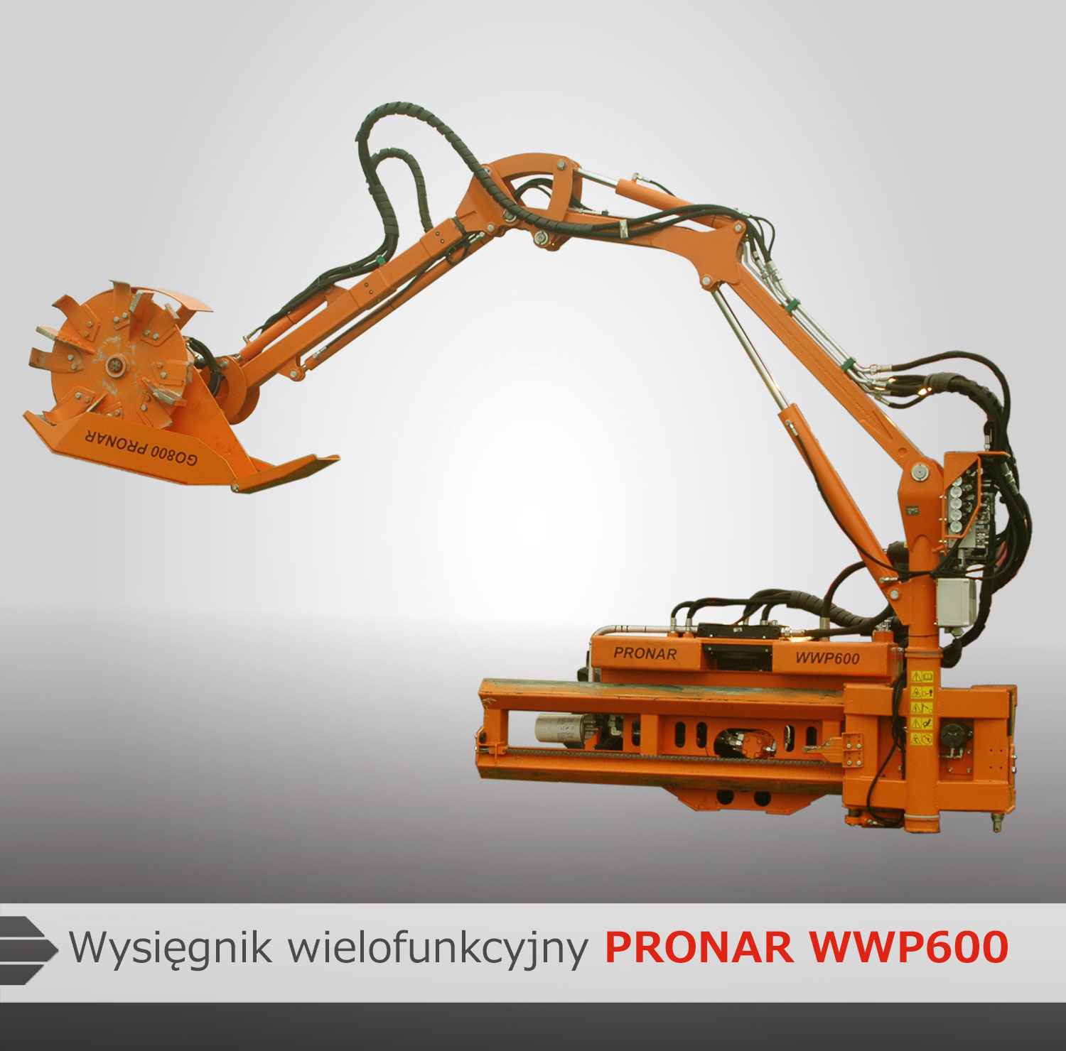 Multifunctional Front Arms WWP 500/500U/500UH/600